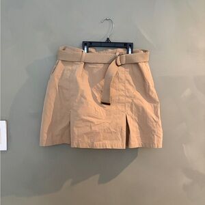 BUM Equipment Tan Skort with Belt